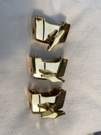 LB-40G Floortombracket gold 58mm.