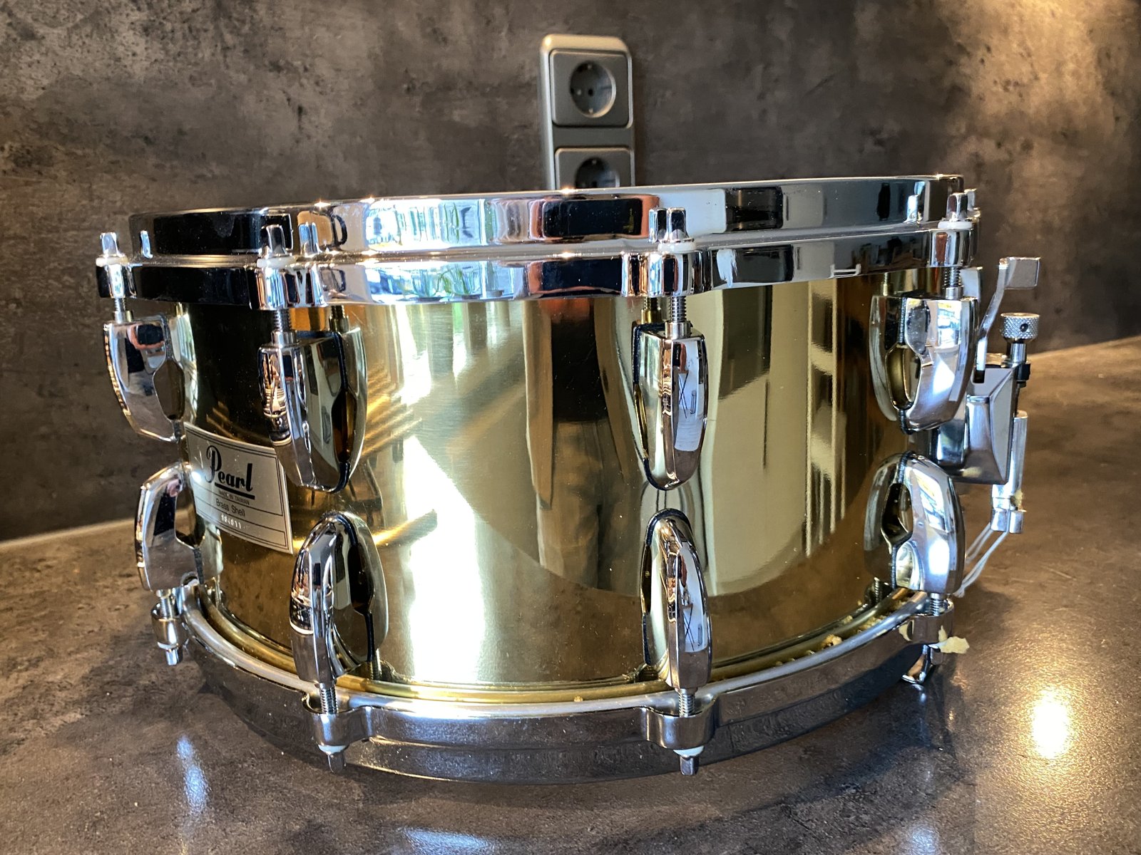 Pearl B-5314B/C Brass snare 14x6.5 inch