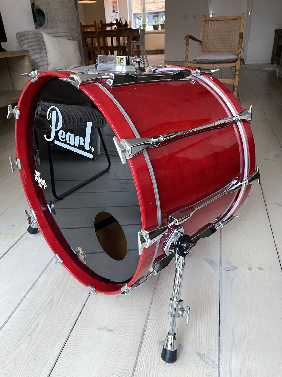 Pearl BLX Bassdrum 22x16 inch #Sequoia red