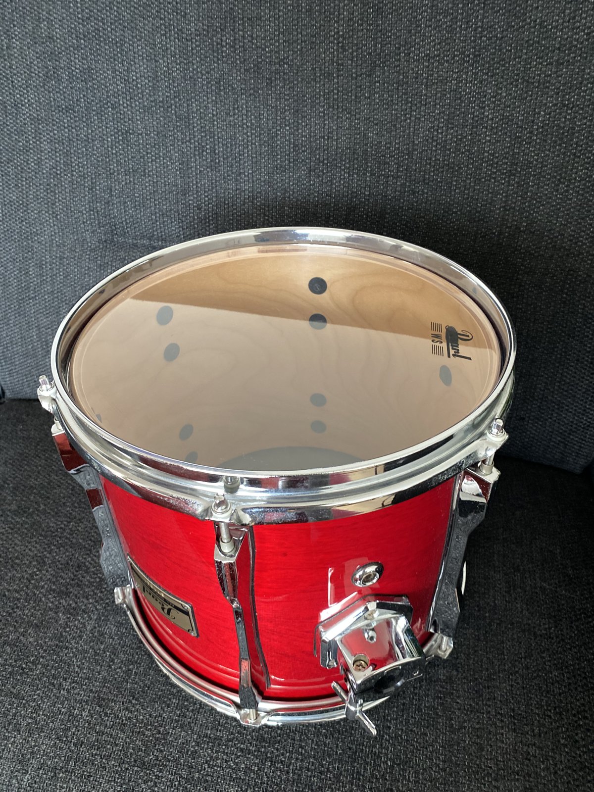 Pearl BLX tom 12x10 inch #sequoia red