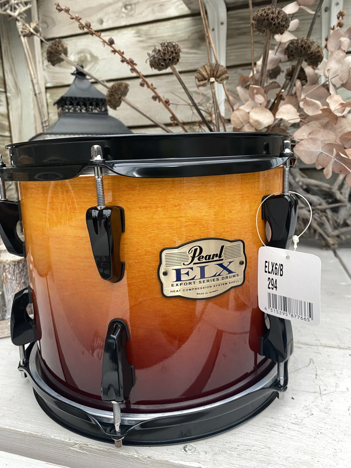 Pearl ELX Tom 10x8 inch #Amber fade (2005/2006)