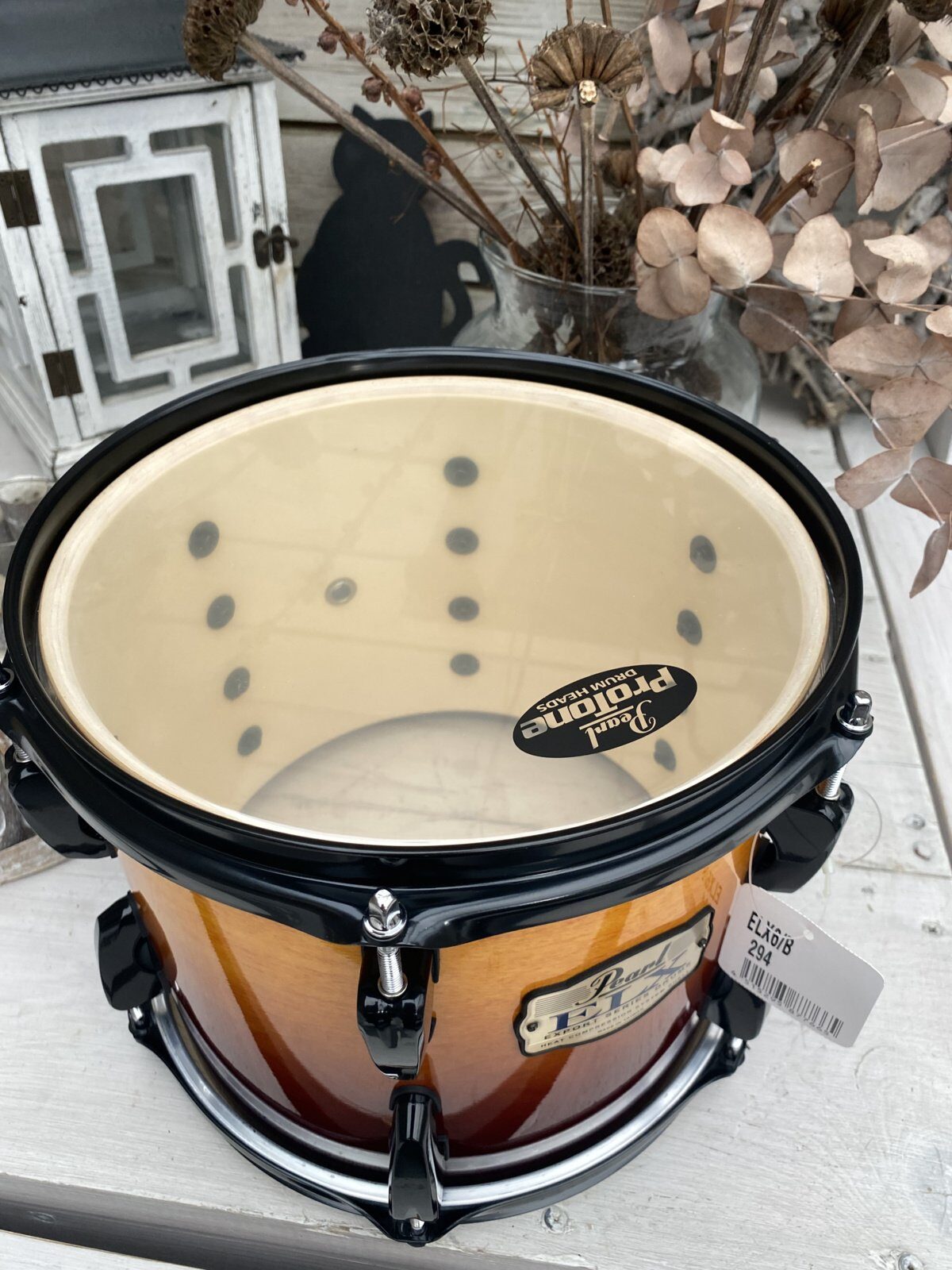 Pearl ELX Tom 10x8 inch #Amber fade (2005/2006)