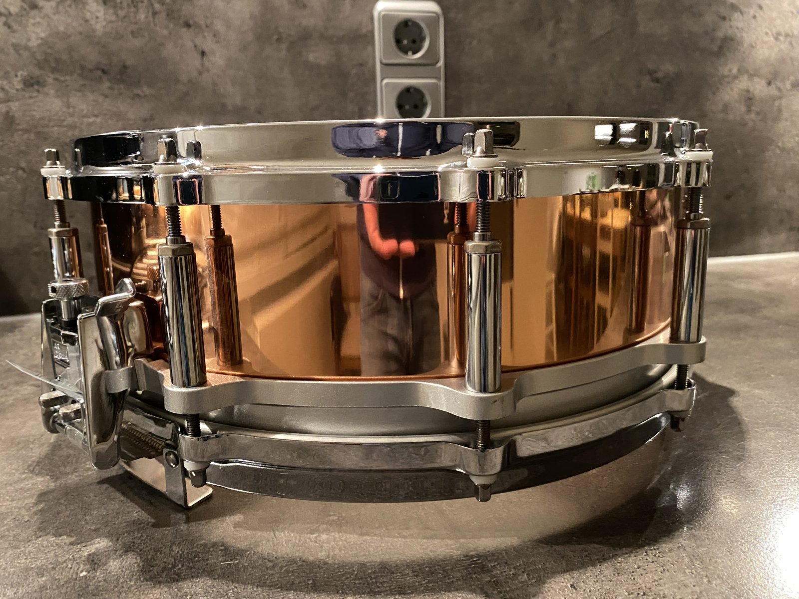 Pearl FC-1450 Freefloater snare 14x5” Copper