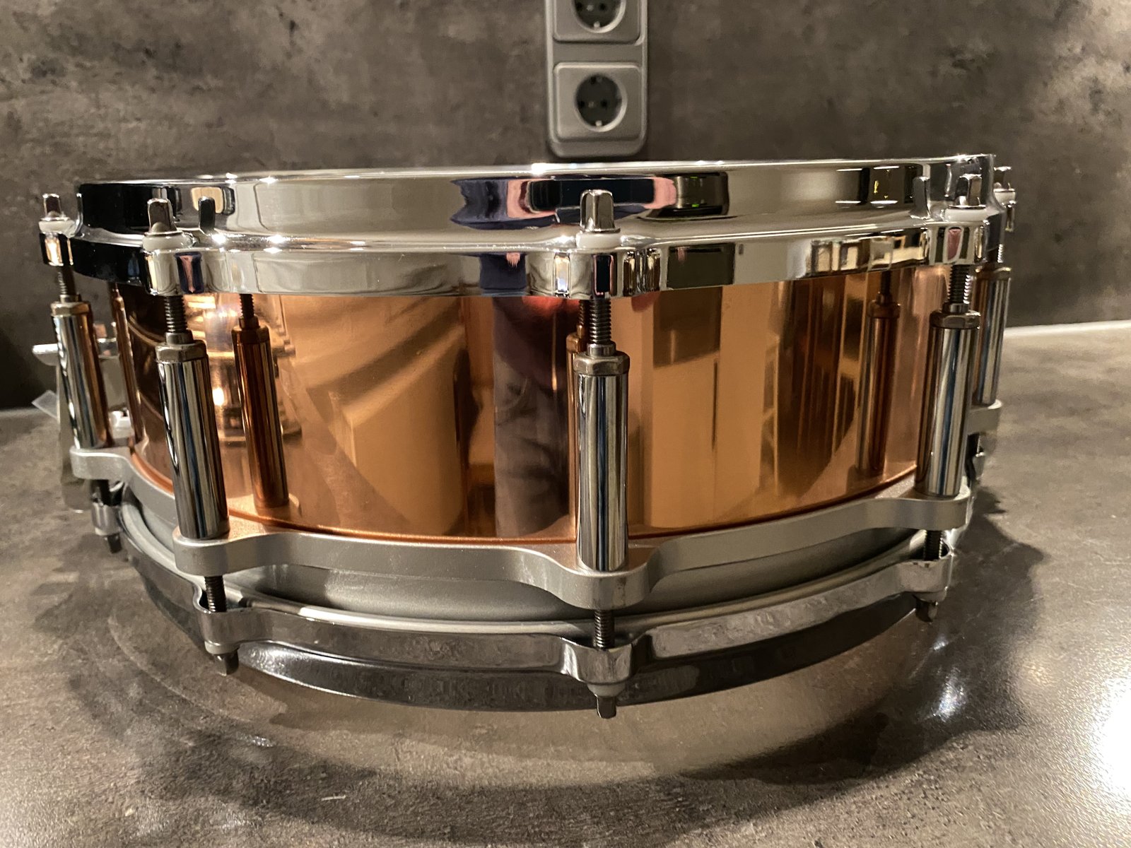Pearl FC-1450 Freefloater snare 14x5” Copper