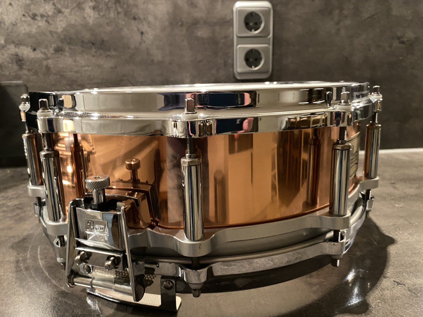 Pearl FC-1450 Freefloater snare 14x5” Copper