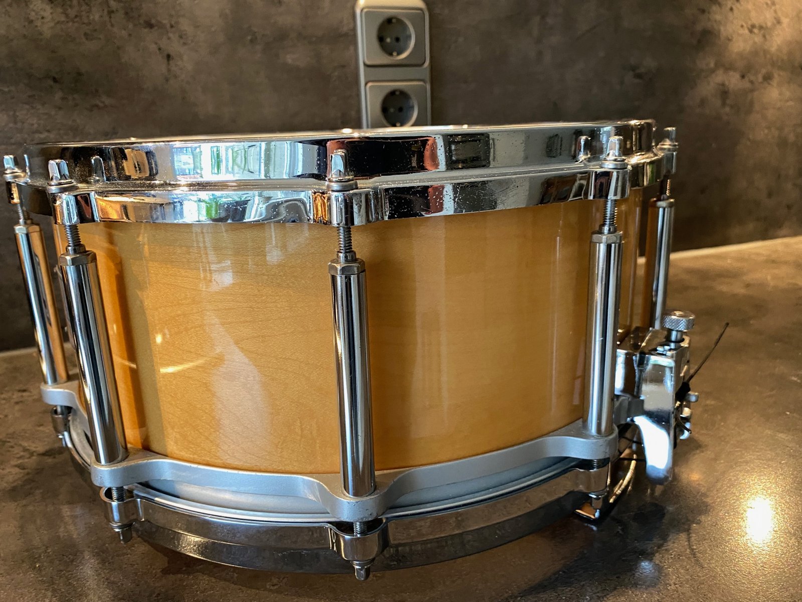 Pearl freefloater M-914D 14x6.5"#Natural maple