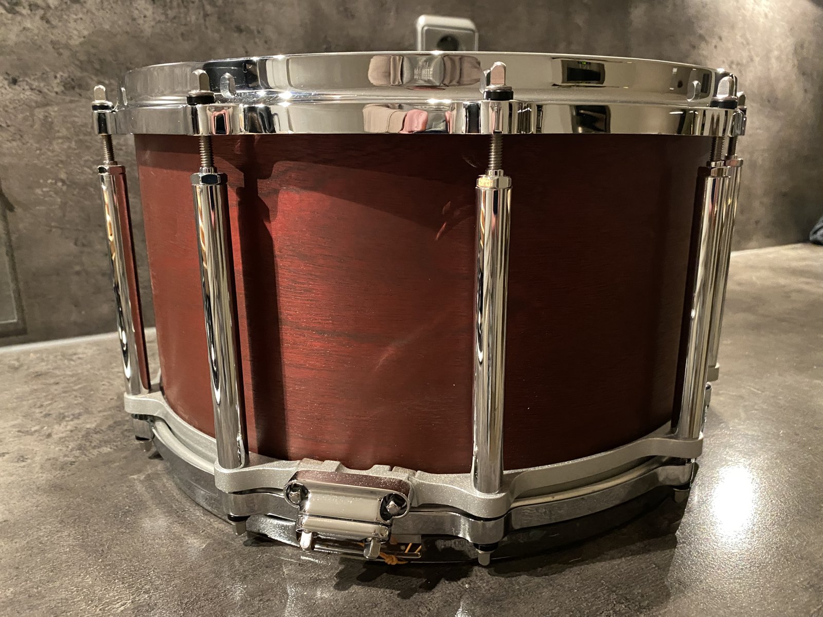 Pearl FTMH1480 Freefloater snare 14x8 inch Mahogany