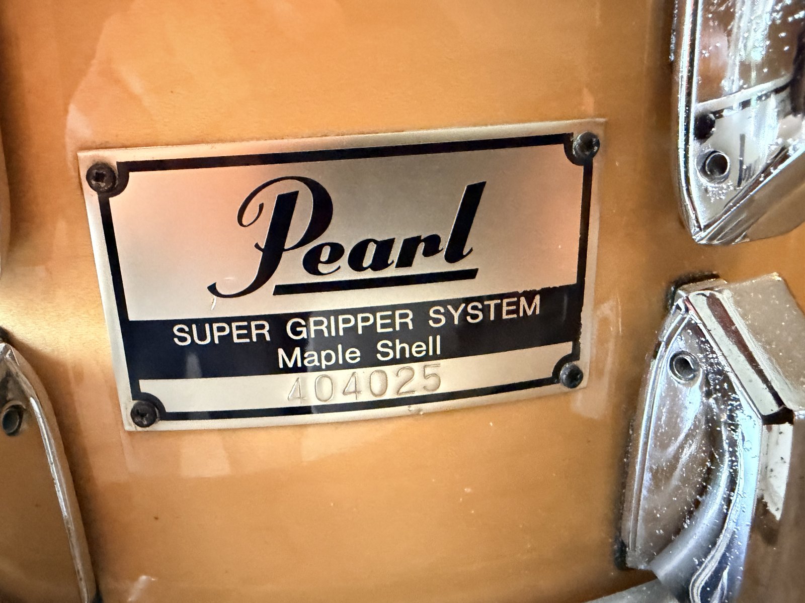 Pearl G-714D GLX Supergripper snare 14x6.5” in # Natural maple