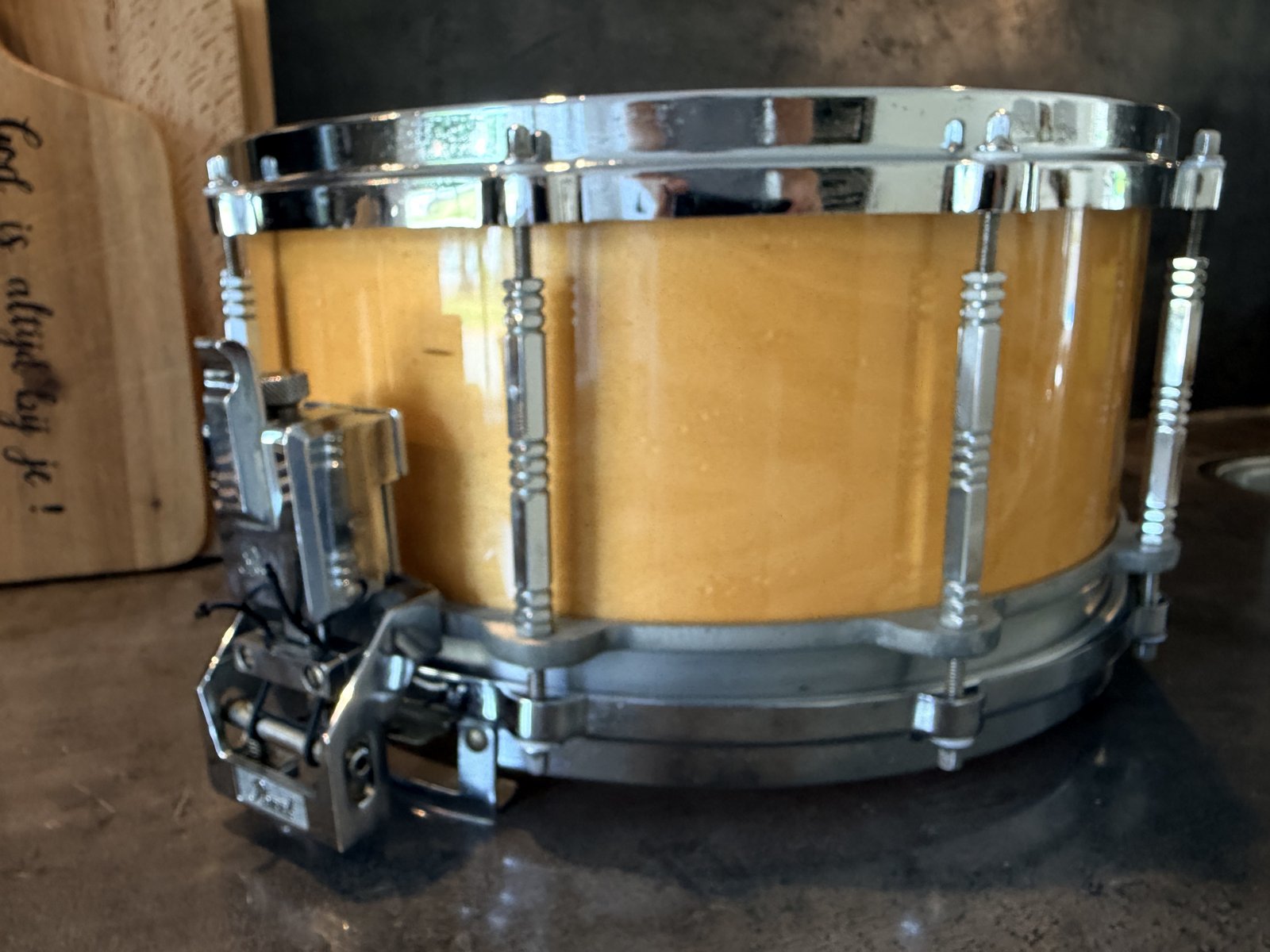 Pearl G-914D Freefloater 14x6.5” #Natural maple #1st gen (1983-1987)