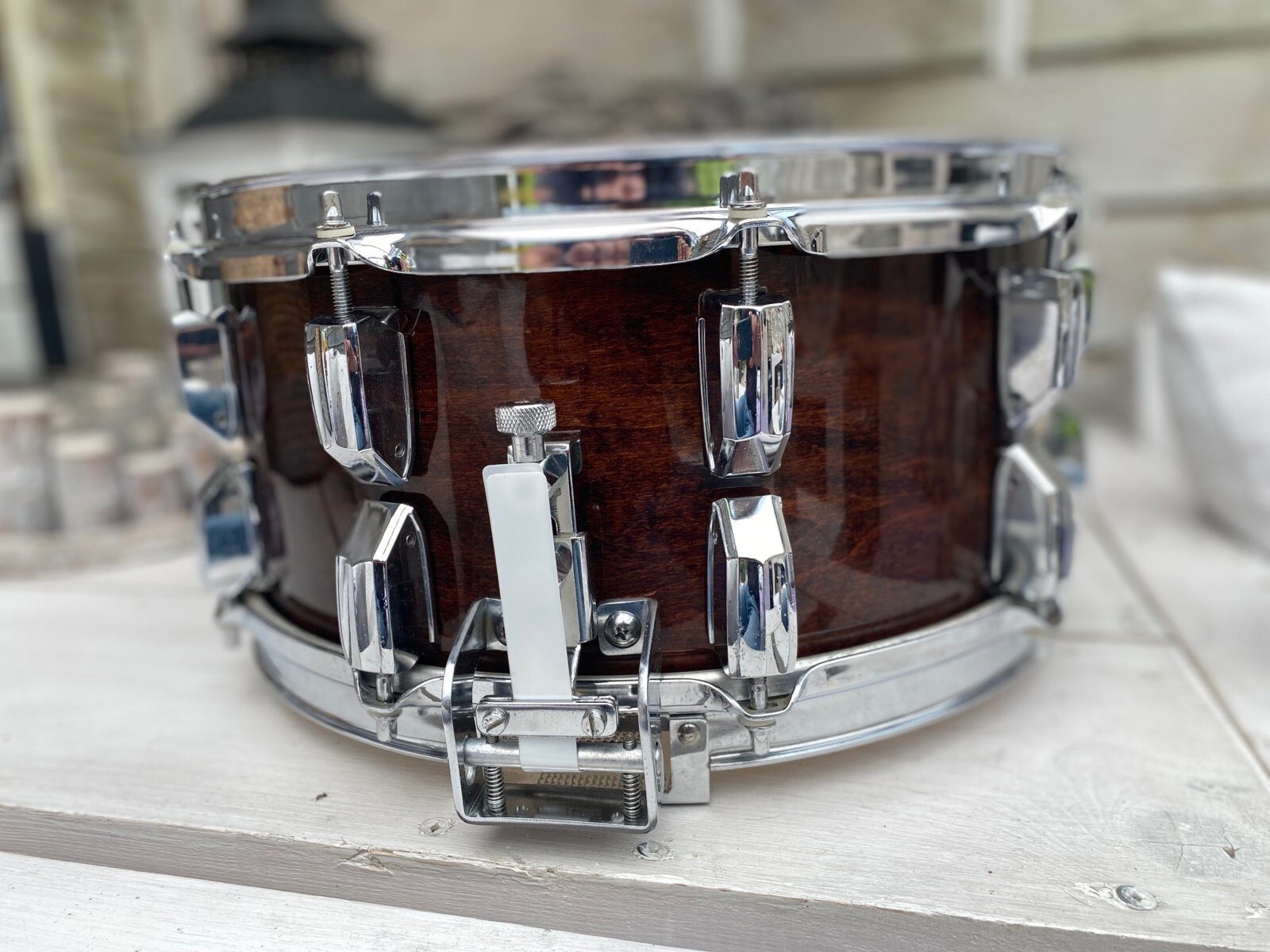 Pearl GLX snaredrum 14x6.5 inch GLX-1465 #Walnut lacquer