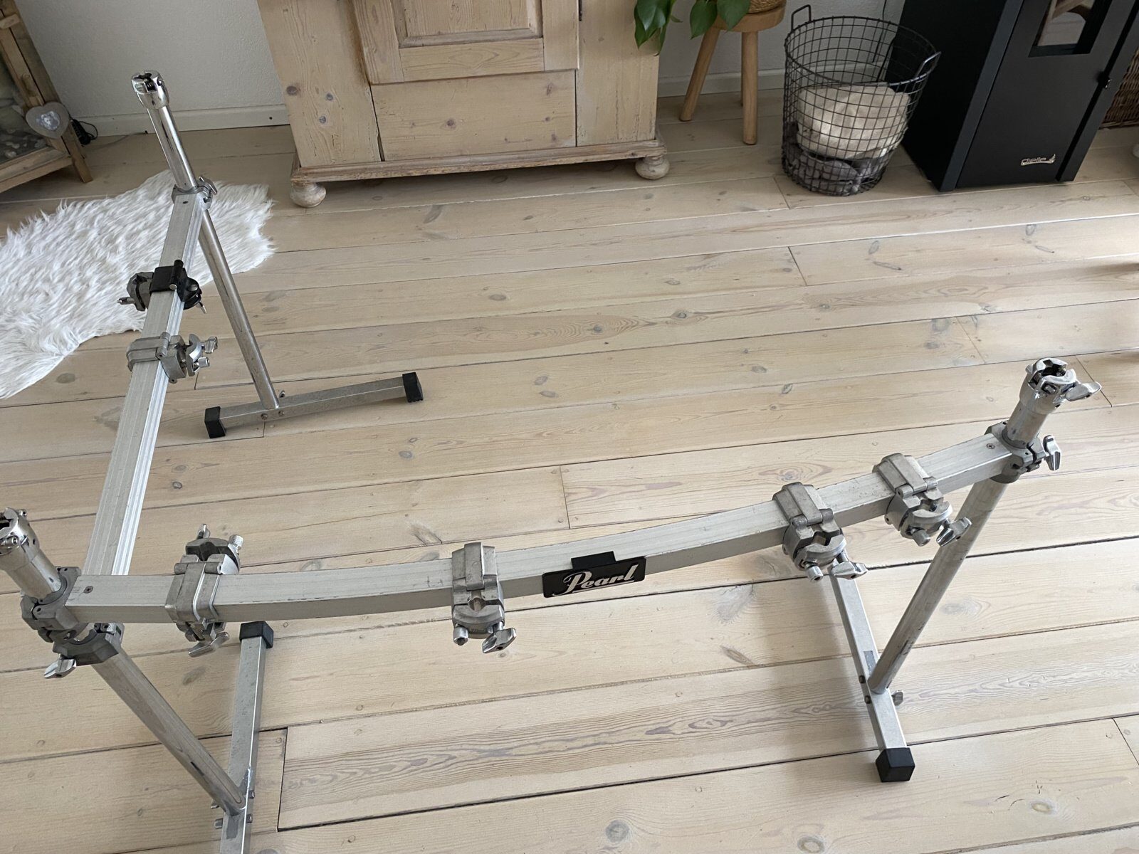 Pearl ICON DR 501 curved rack plus extension