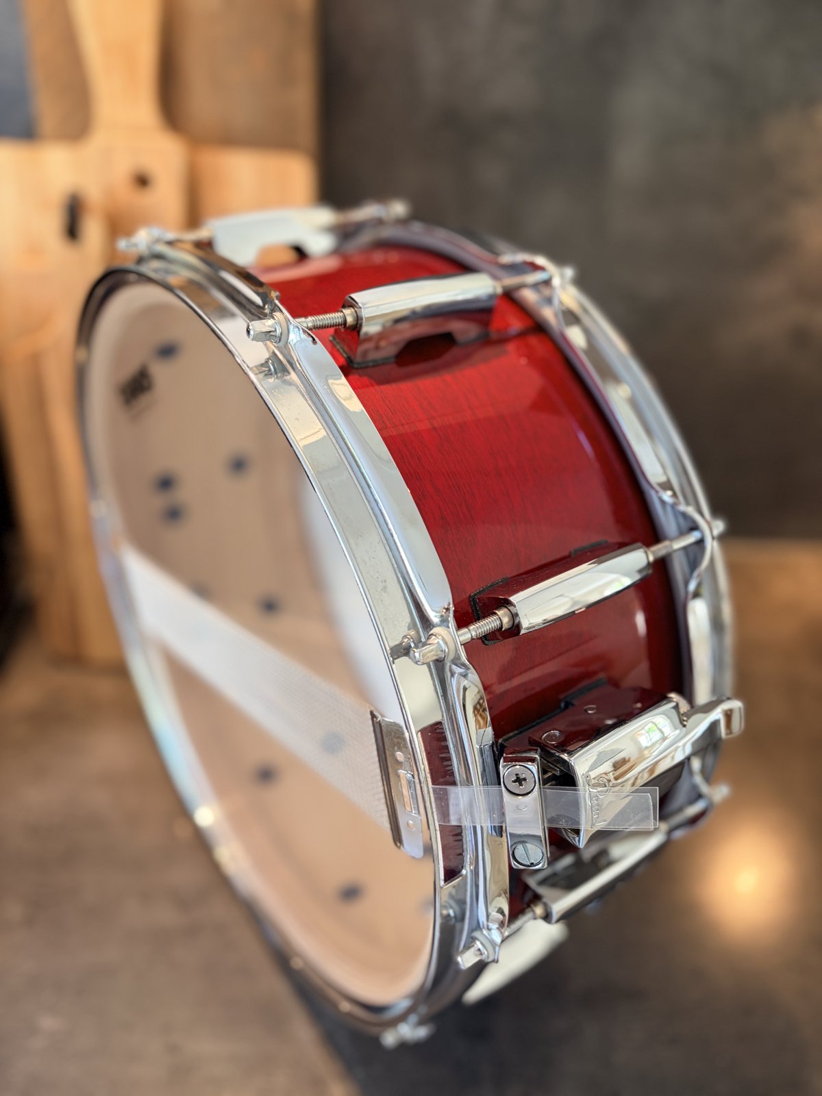 Pearl MBX Masters studio birch snare 14x5.5” #Sequoia red
