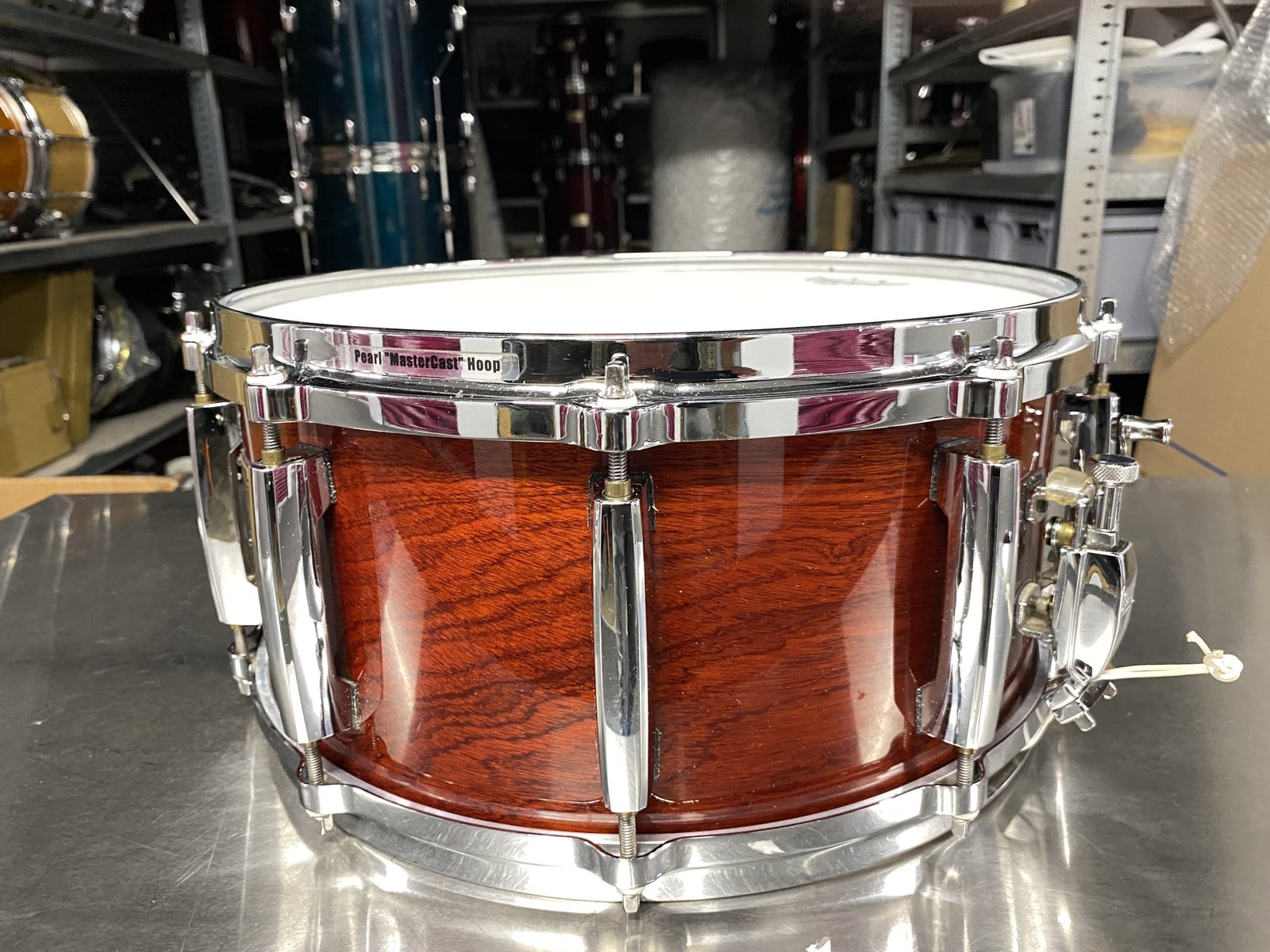 Pearl MHX-B5514D/c Mahogany classic snare 14x6.5 inch #141 Red mahogany lacquer