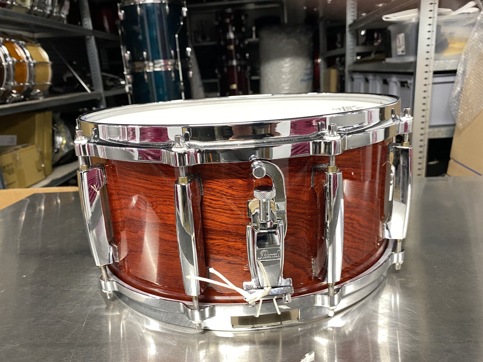 Pearl MHX-B5514D/c Mahogany classic snare 14x6.5 inch #141 Red mahogany lacquer
