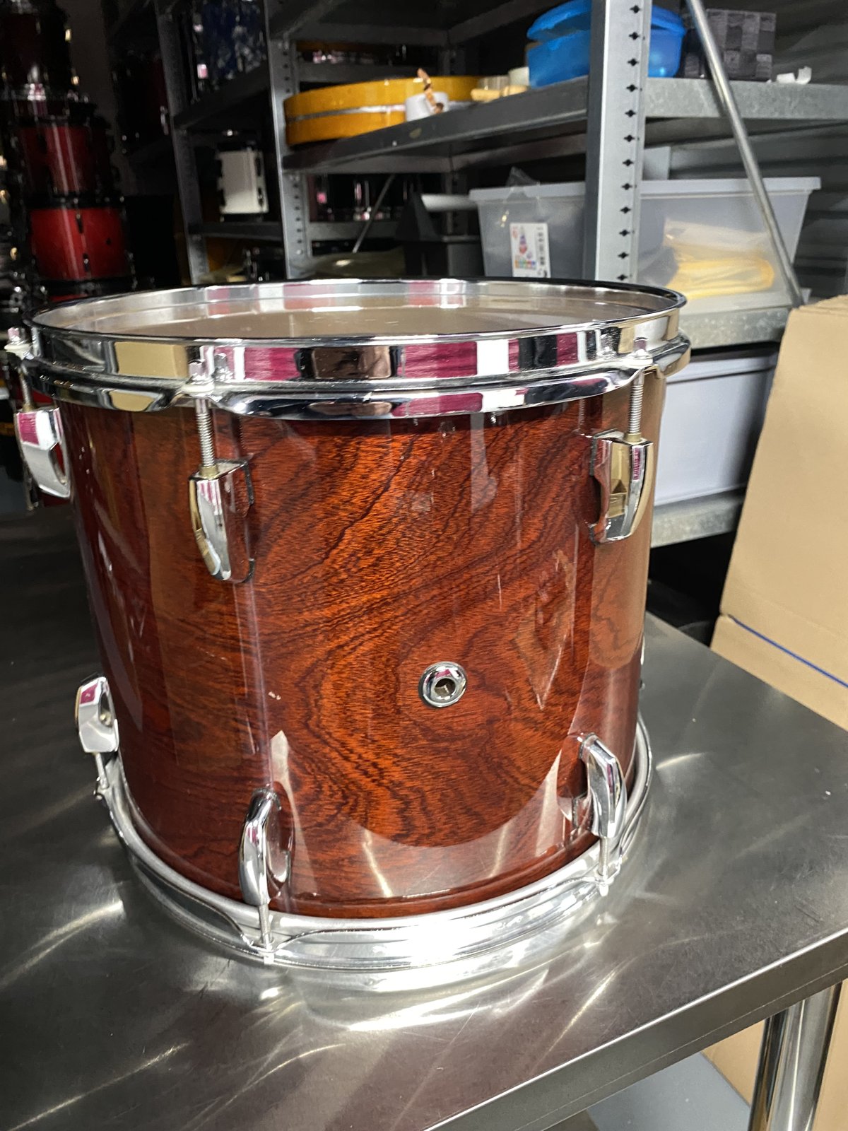 Pearl MHX Mahogany classic tom 13x11 inch #141 Red Mahogany lacquered