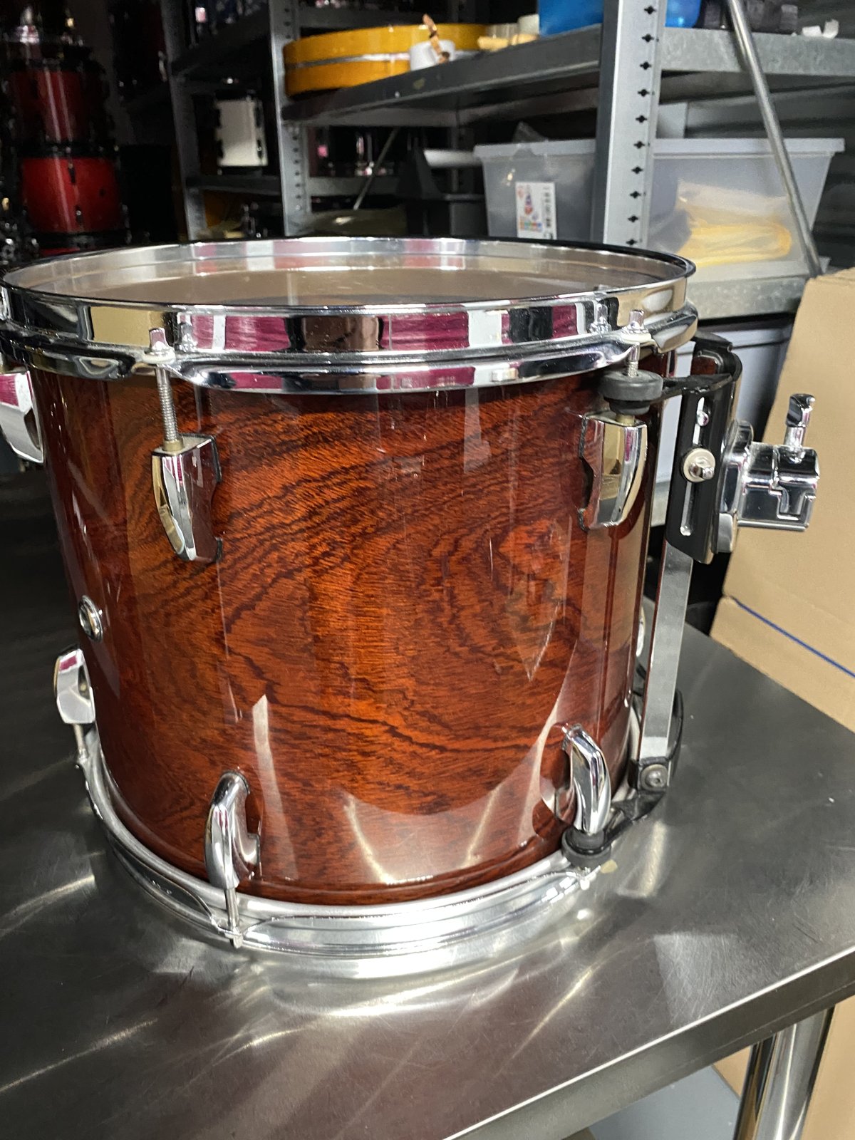 Pearl MHX Mahogany classic tom 13x11 inch #141 Red Mahogany lacquered