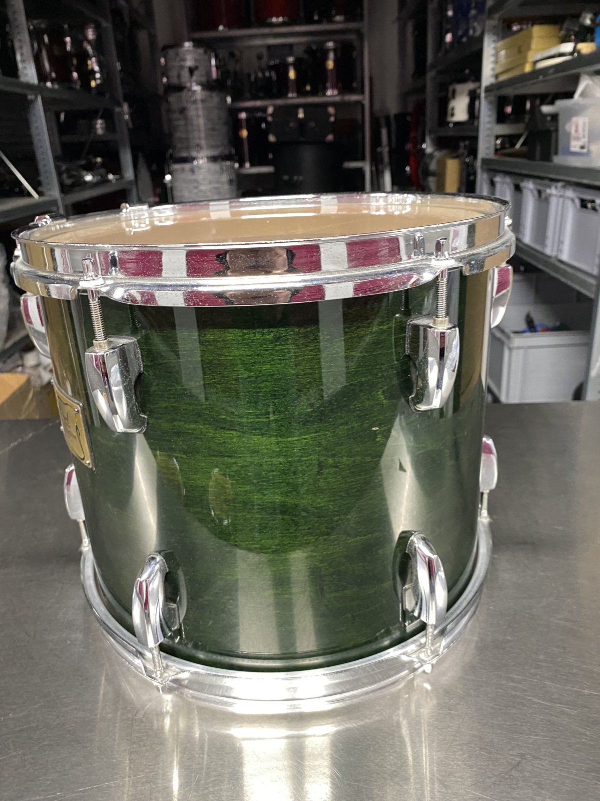 Pearl MMX-212DI Masters custom tom 12x10” #Emerald mist