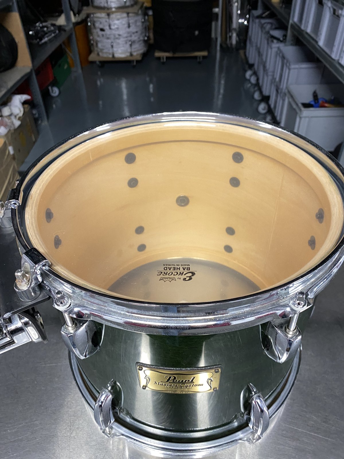 Pearl MMX-212DI Masters custom tom 12x10” #Emerald mist