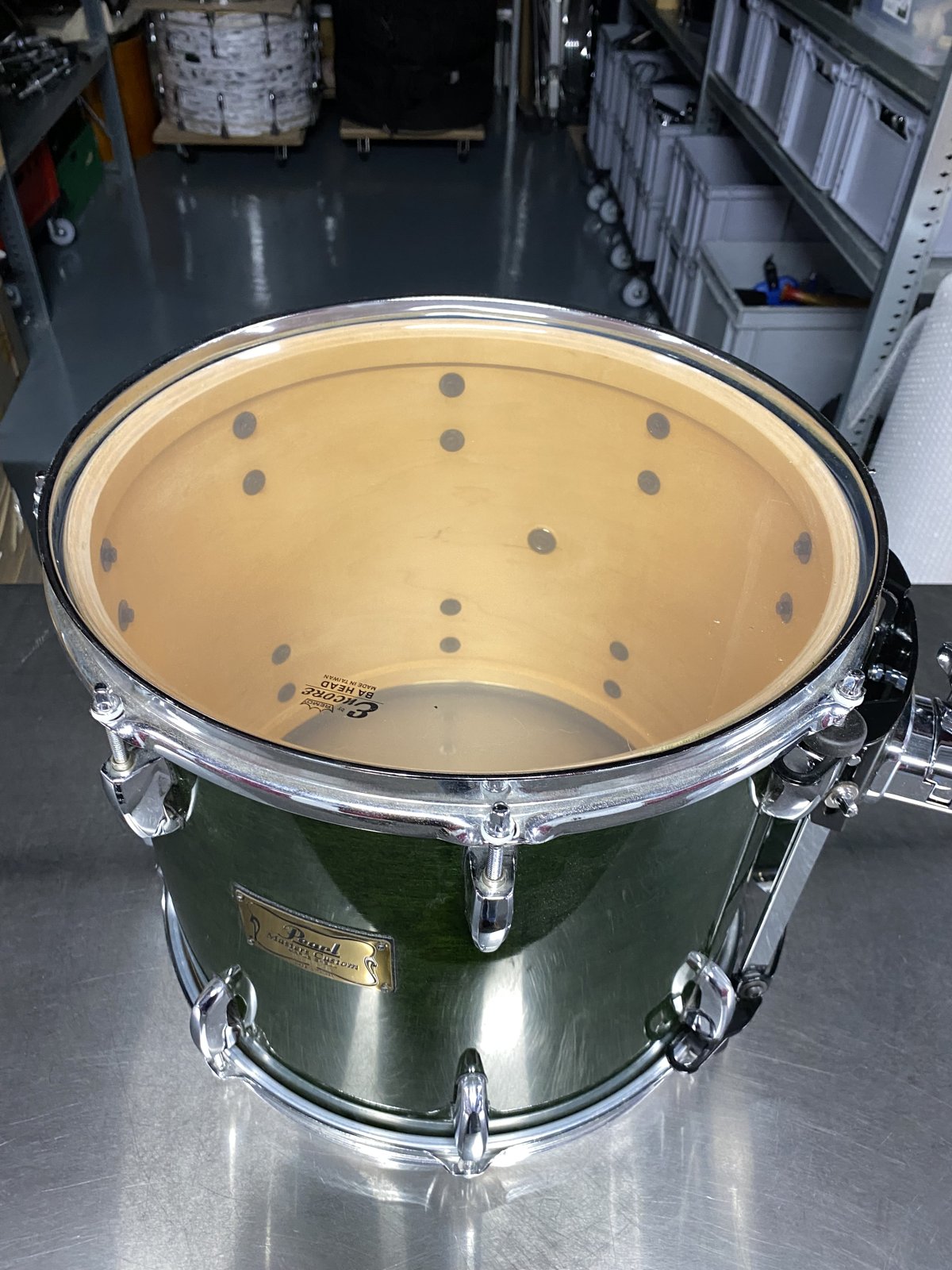 Pearl MMX-214DI Masters custom tom 14x12" #Emerald mist