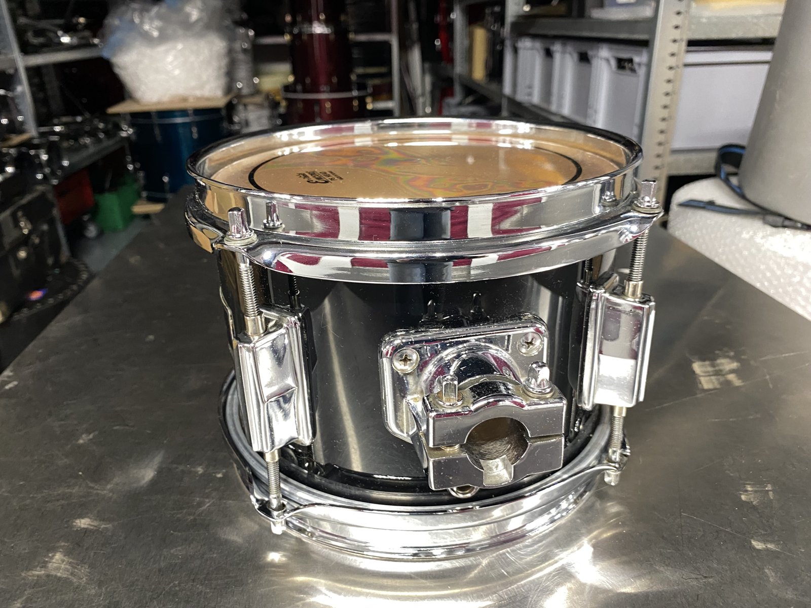 Pearl model 208 tom 8x5.5 inch in # Jetblack