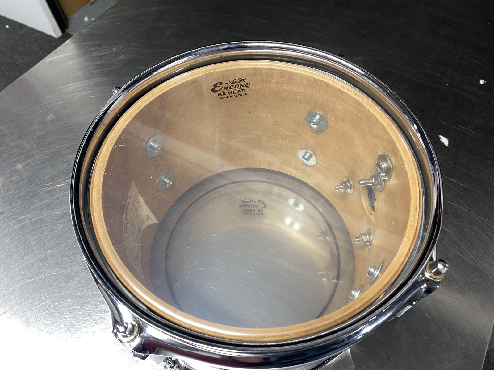 Pearl model 208 tom 8x5.5 inch in # Jetblack