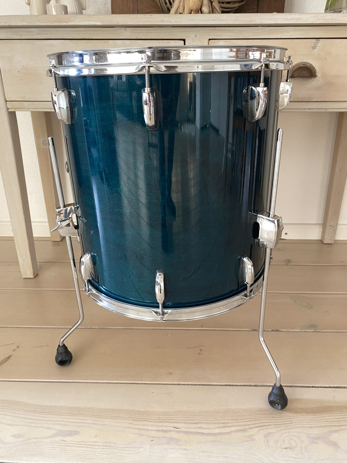 Pearl Prestige Session series SPX-2116 Floortom 16x16 inch #Teal blue