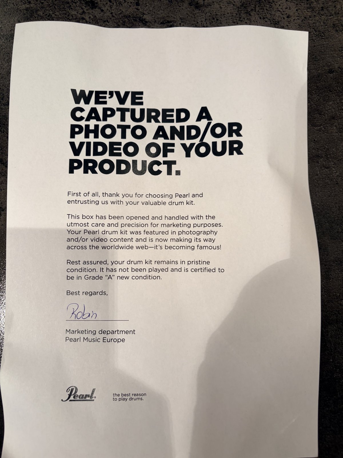 Pearl SCD-1465AW Stavecraft Ashwood snare 14x6.5”