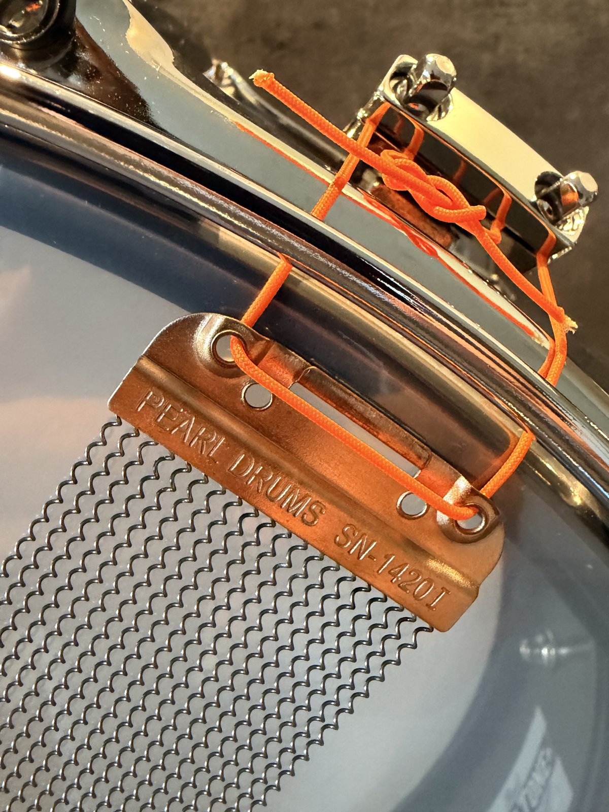 Pearl STH-1465BR Sensitone Heritage brass snare 14x6.5”